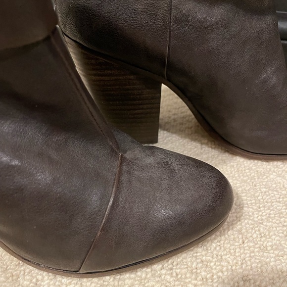 Rag & Bone brown booties - Picture 3 of 5